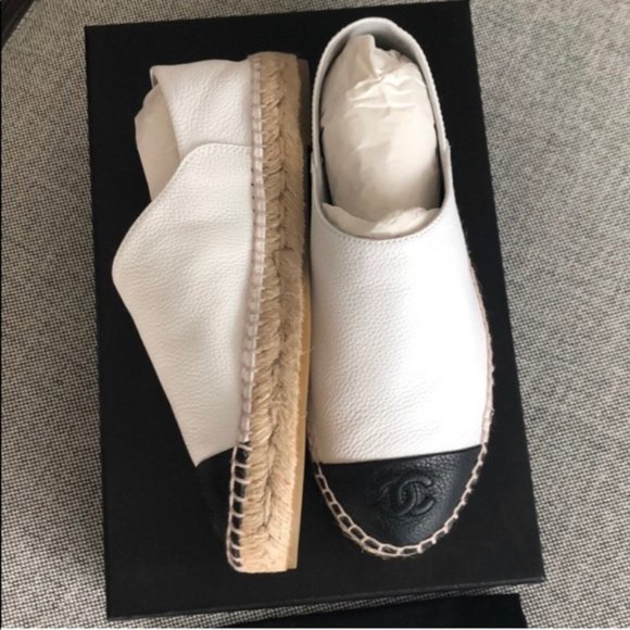 Chanel Leather Espadrilles (Limited Edition) - Picture 1 of 7